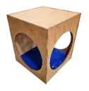 Wooden Activity Center Reading Nook 29 x 29 x 29 in