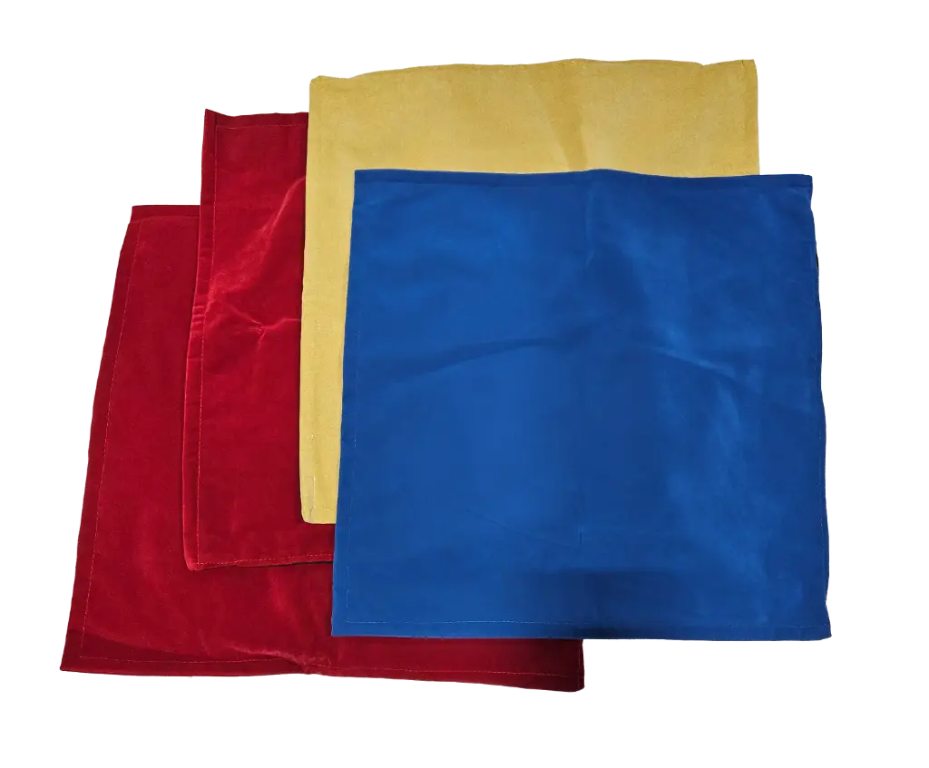 4 Pieces Floor Cushions for Classroom, Velvet Fabric