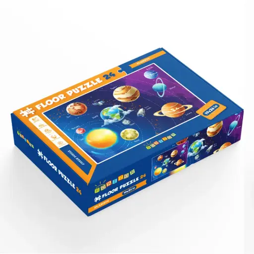 [H-Planets24] Floor Puzzle 24 Planets Attention and Skill Abilities Puzzle by Horizon Education