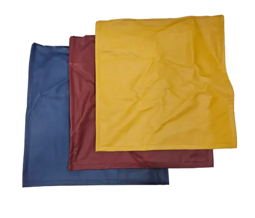 [HE08] 3 Pieces Floor Cushions for Classroom, Faux Leather (Small)