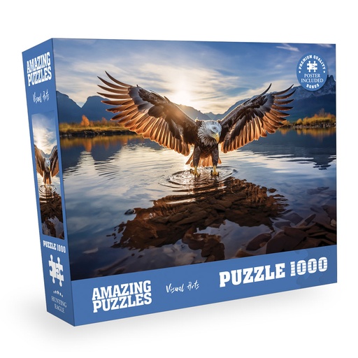 [AP-HuntingEagle] Hunting Eagle - 1000 Piece Jigsaw Puzzle for Kids and Adults 19x27in